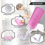 Bouteille douche sécurité OOCOME, hygiène postnatale avec flux régulé.