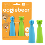 oogiebear brosse-doigts et gratte-langue nettoie en douceur dents et langue du bébé