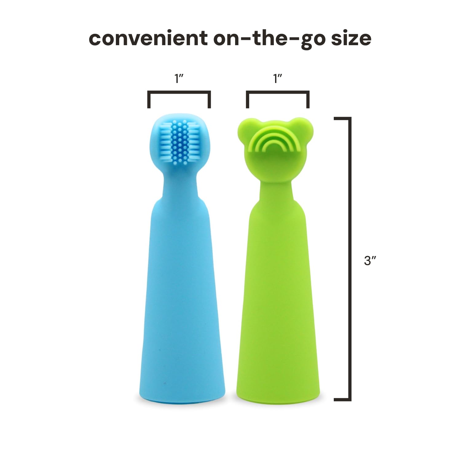oogiebear ergonomie bien adaptée à la majorité des doigts adultes