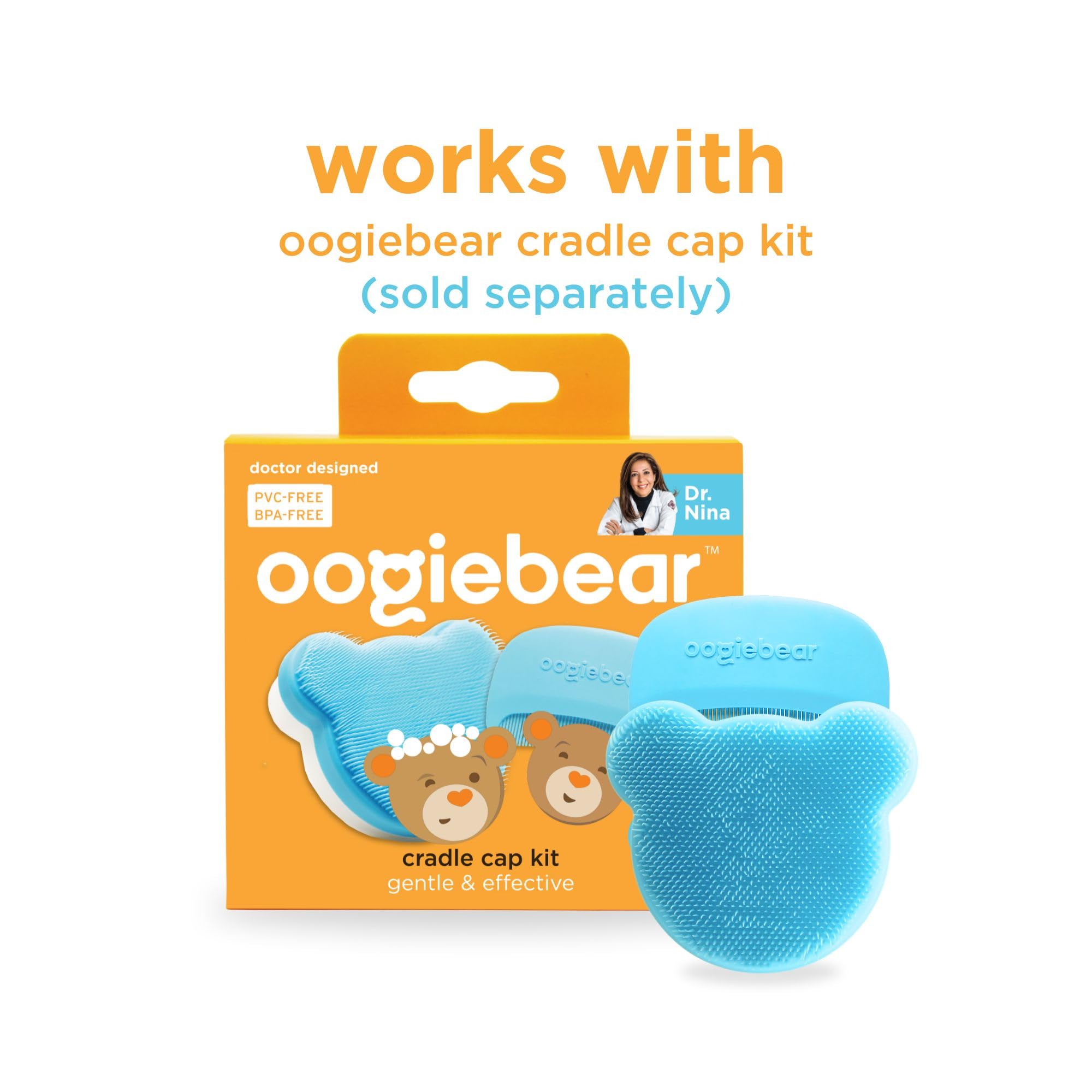 Oogiebear, visage d’ours mignon, design agréable pour le soin.