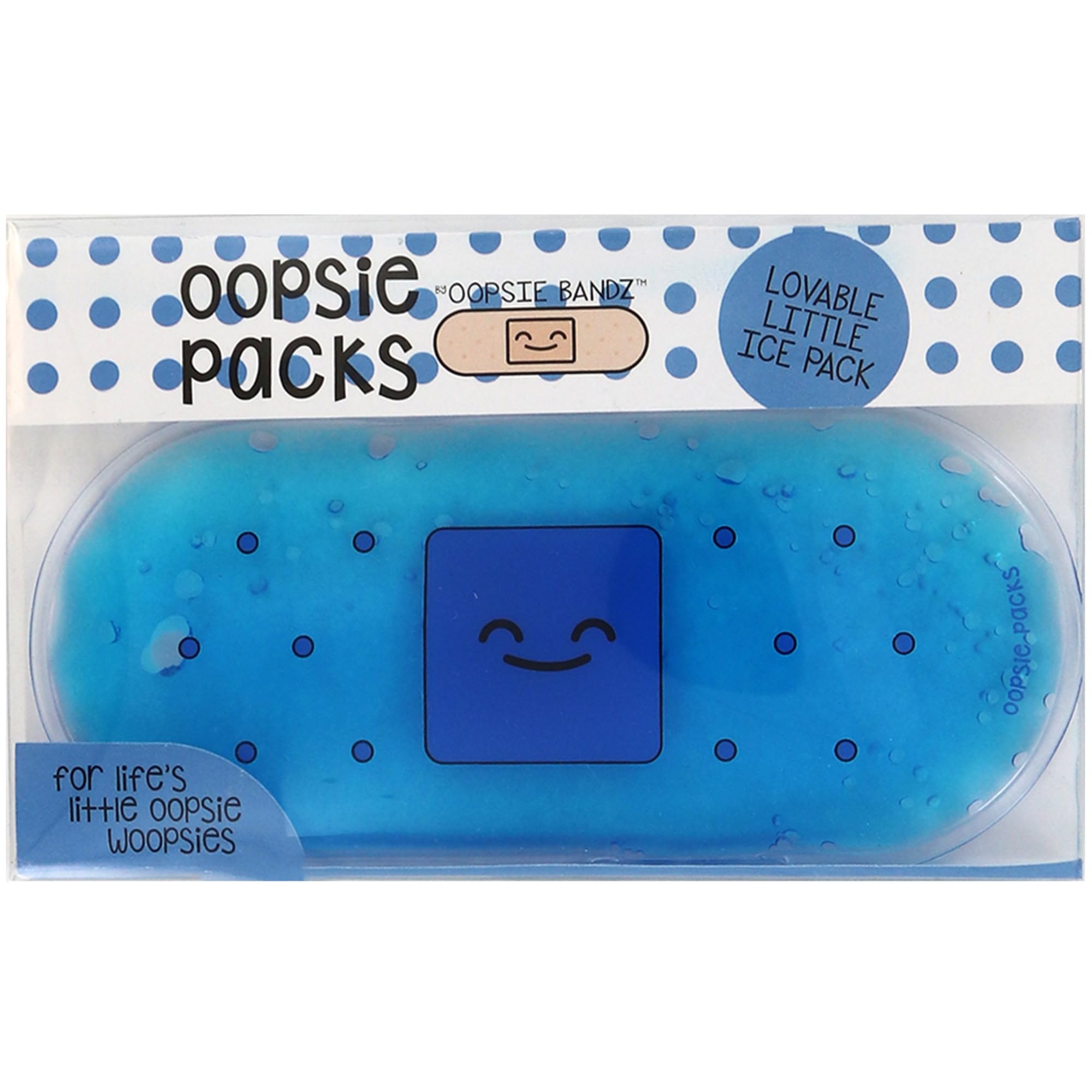 Oopsie Packs pack de gel style pansement, couleurs assorties.