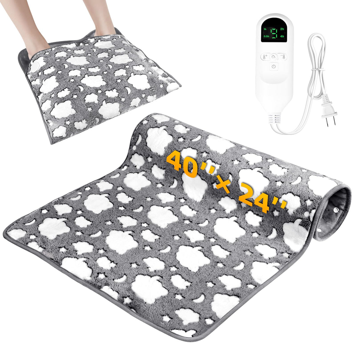 Coussin chauffant OOTWAG XXL 40x24 pour une chaleur enveloppante.