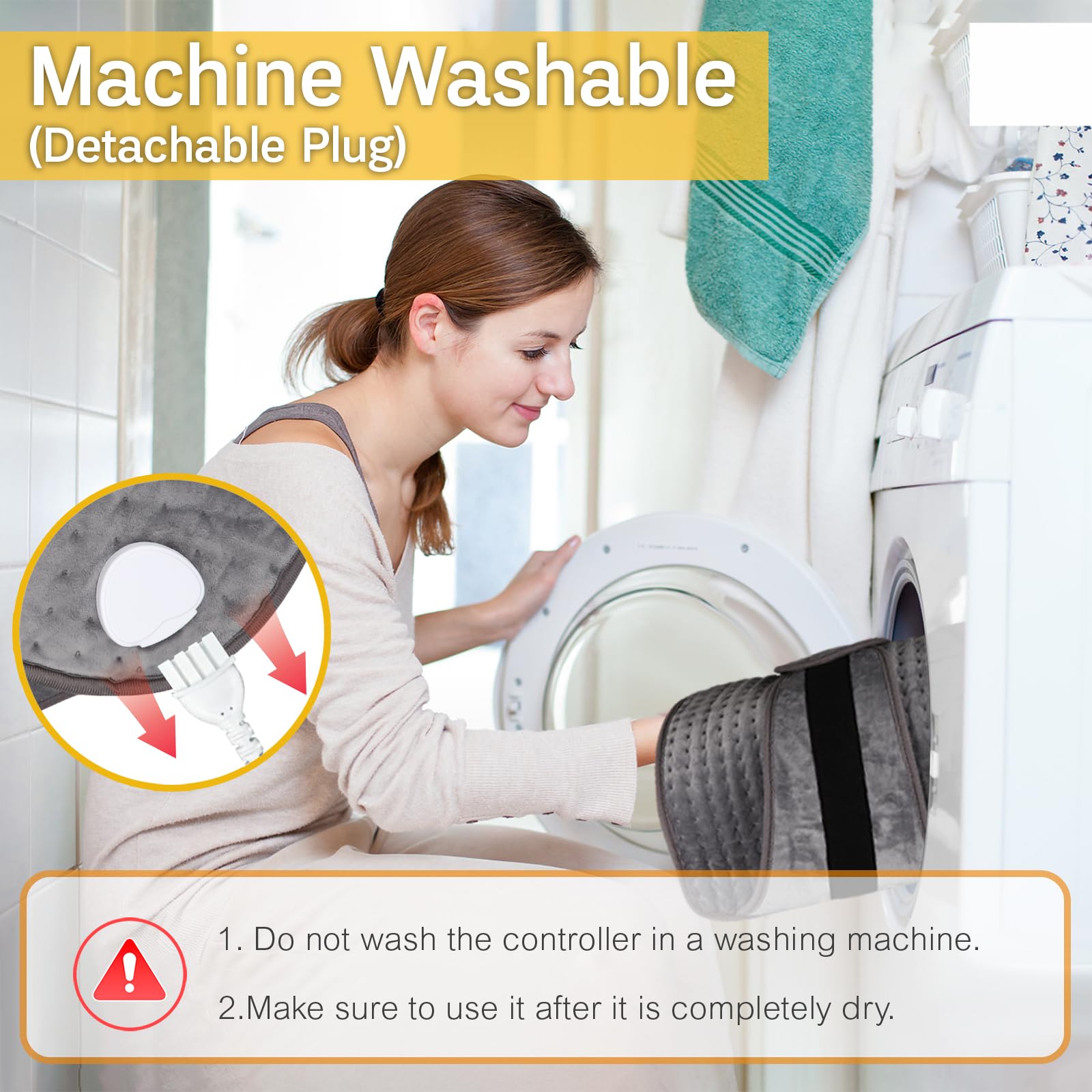 OOTWAG Tissu flanelle double-face doux pour un toucher agréable.