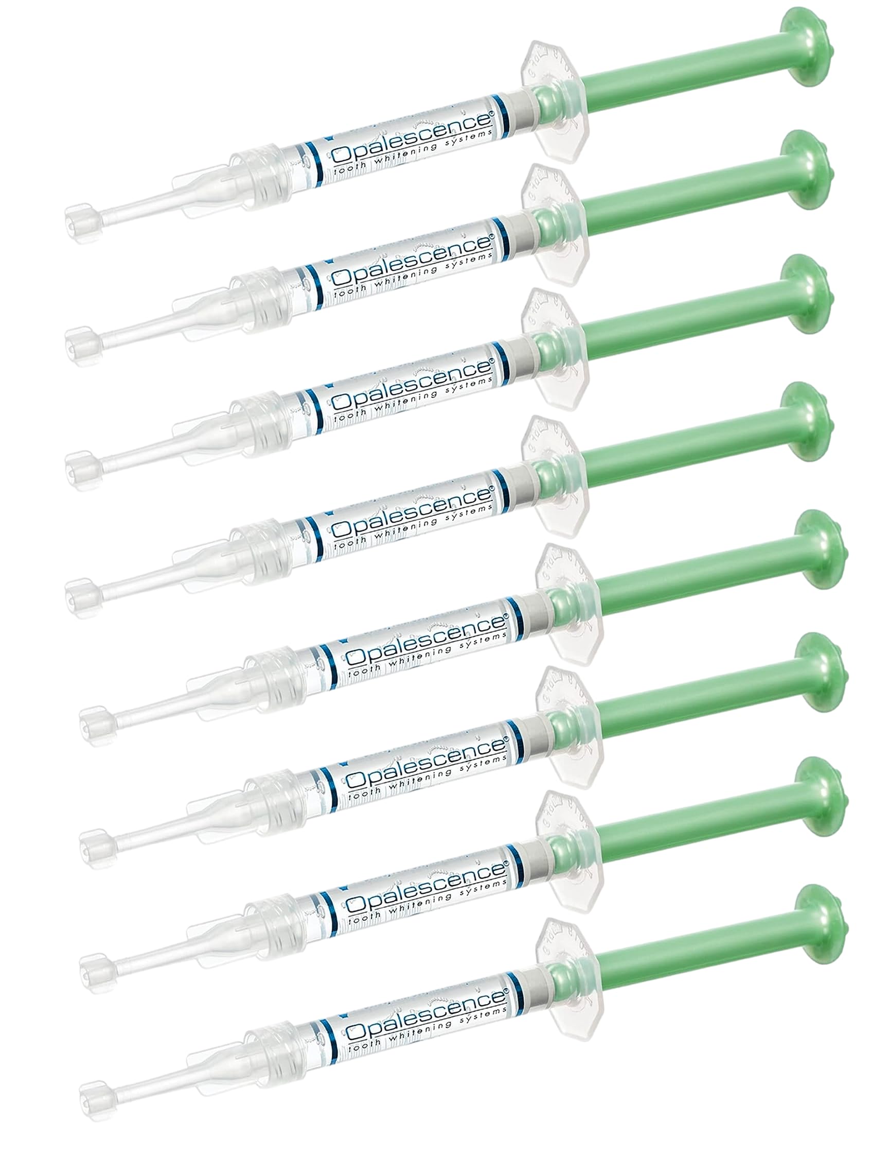 Opalescence 20% – seringues blanchiment dents pour usage à domicile, résultats progressifs.