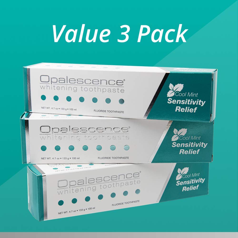 Opalescence dentifrice emballage 3 paquets: solution pratique pour la famille
