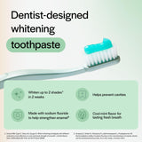Protection fluorée avec du fluorure pour aider à prévenir les caries et renforcer les dents.