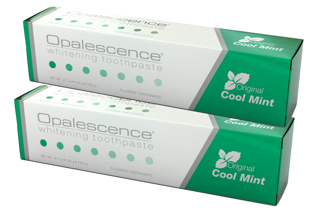 Opalescence dentifrice pack cool mint: haleine fraîche et protection contre les caries.