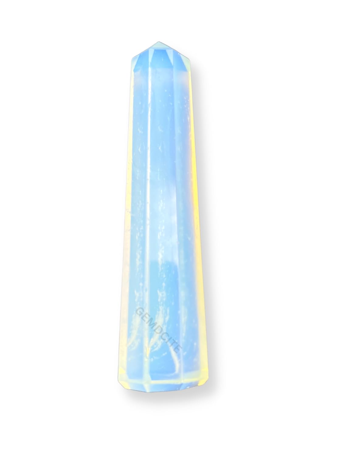 Wholesale Gem Shop opalite obélisque 70mm, pièce décorative et spirituelle.