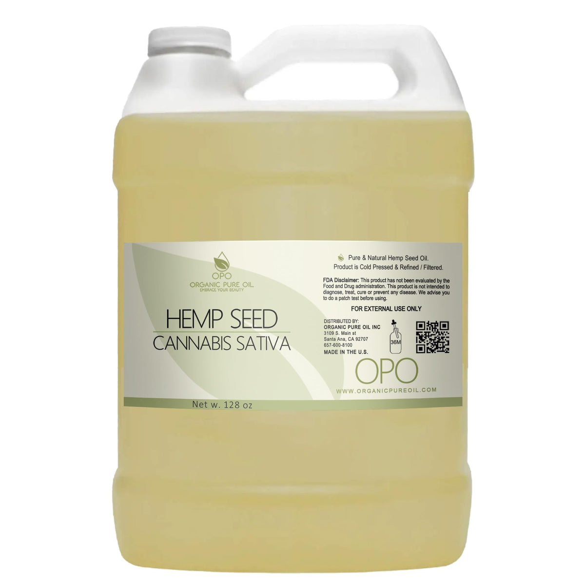 Huile de chanvre OPO en bouteille pressee a froid offrant hydratation douce