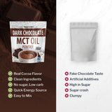 Opportuniteas MCT Oil Powder – café matin rapide et douceur chocolatée