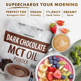 Opportuniteas MCT Oil Powder – ingrédient pour smoothie keto et faible carbo