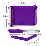 Spatule en L Opret avec crochet facilite l’ouverture des flacons.