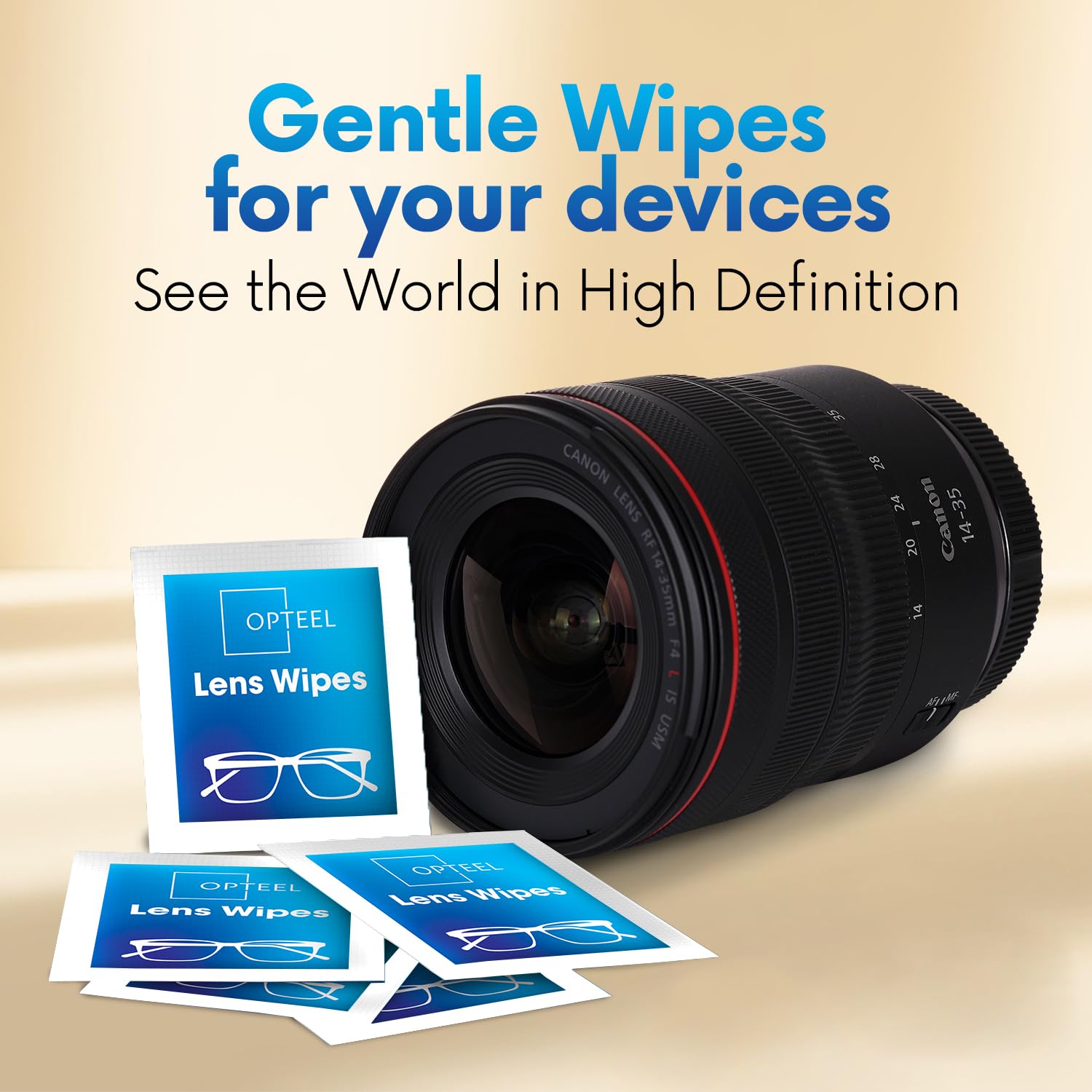 OPTEEL lingettes 600 lingettes, approvisionnement fiable pour tous les jours