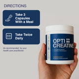 Opti + Life MD créatine monohydrate – prise quotidienne pour soutenir l’effort