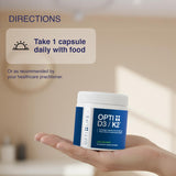 Opti Life MD D3/K2 utilisation quotidienne – prise simple avec repas.