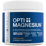 Opti + Life MD triple magnésium en bouteille pour une utilisation quotidienne.