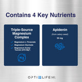 Prise du soir Opti + Life MD: soutien potentiel au sommeil.