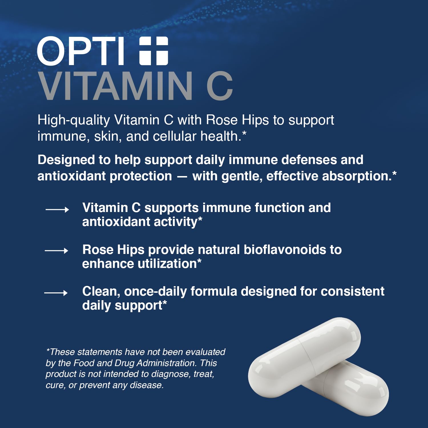 Opti + Life MD Formule lente, capsules à libération prolongée