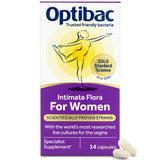 OptiBac Pour Femmes — Bouteille de capsules, prise pratique au quotidien.