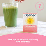 Tableau des ingrédients du produit Optibac Probiotics One Week Flat pour comprendre la composition.