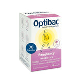 Optibac Probiotics Pregnancy – bouteille et capsules adaptées à la grossesse