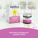 Capsules vegan Optibac Pregnancy faciles à avaler pendant l’allaitement