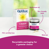 OptiBac Probiotics Saccharomyces boulardii : voyage pratique sans réfrigération