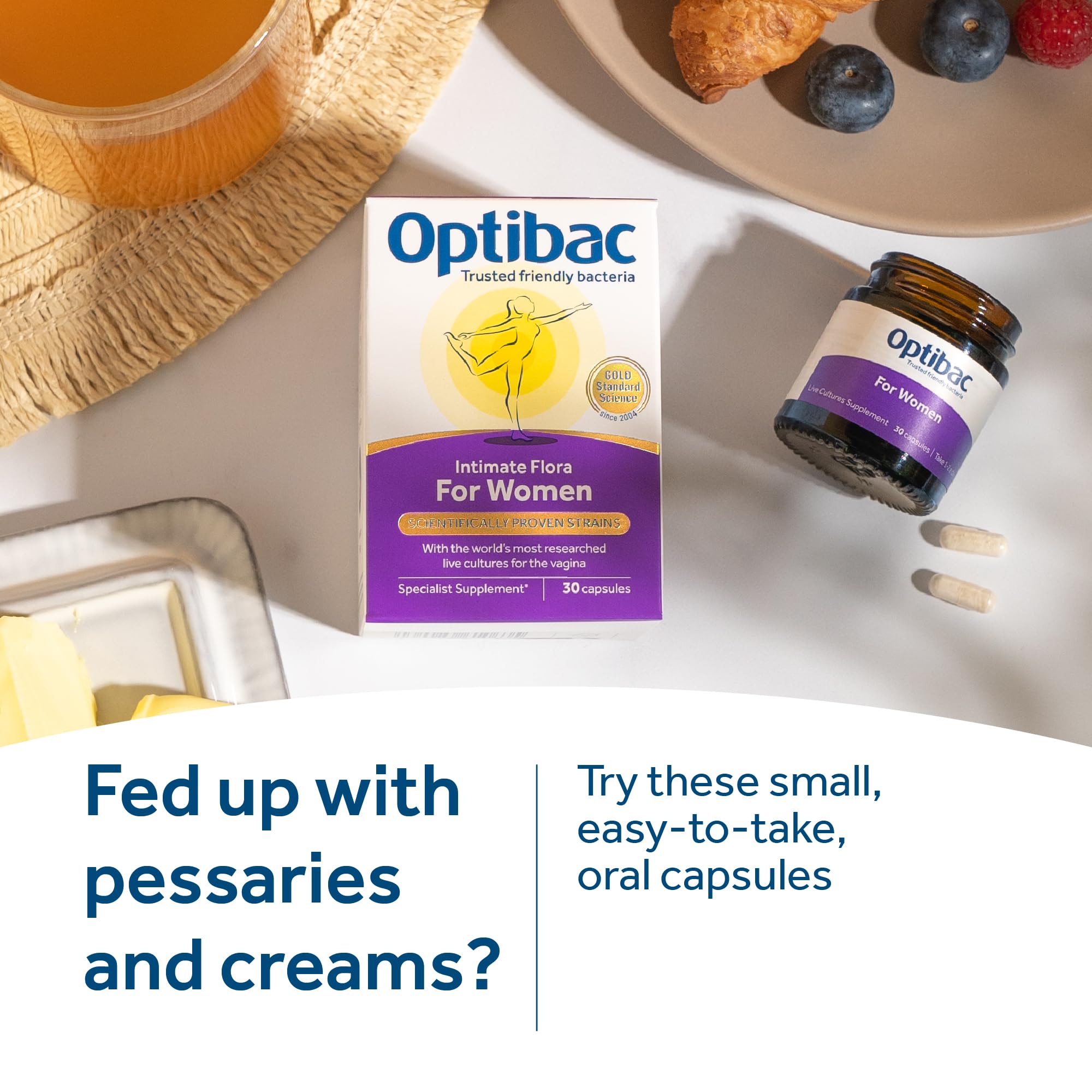 OptiBac Probiotiques équilibre-pH, soutien du pH naturel potentiellement utile.