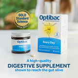 OptiBac Probiotiques: gélules faciles à avaler pour l'équilibre intestinal