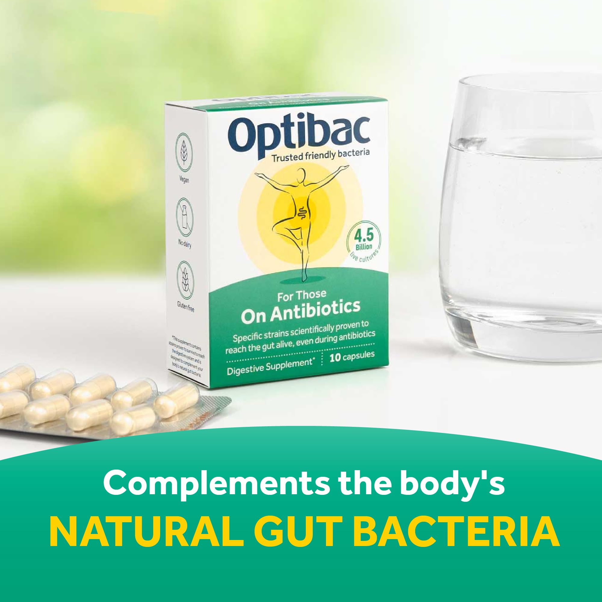 Optibac Probiotics – rituel quotidien simple pour optimiser l’utilisation.