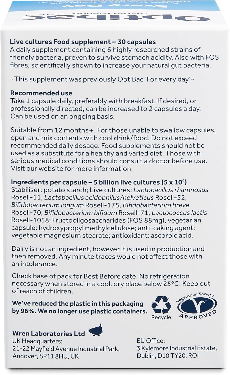 OptiBac Probiotiques: outil pour le confort intestinal et le bien‑être
