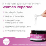 Optify Inositol avec Folate et Vitamine D, soutien féminin potentiel.