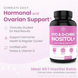 Optify ratio 40:1 Inositol-DCI, illustration du mélange favorisant les cycles.
