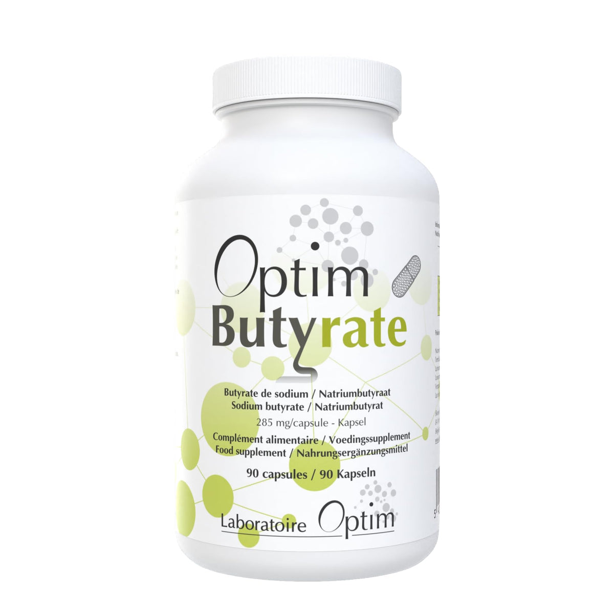 Optim Butyrate : gélules à libération progressive pour soutenir le transit intestinal et le bien etre digestif