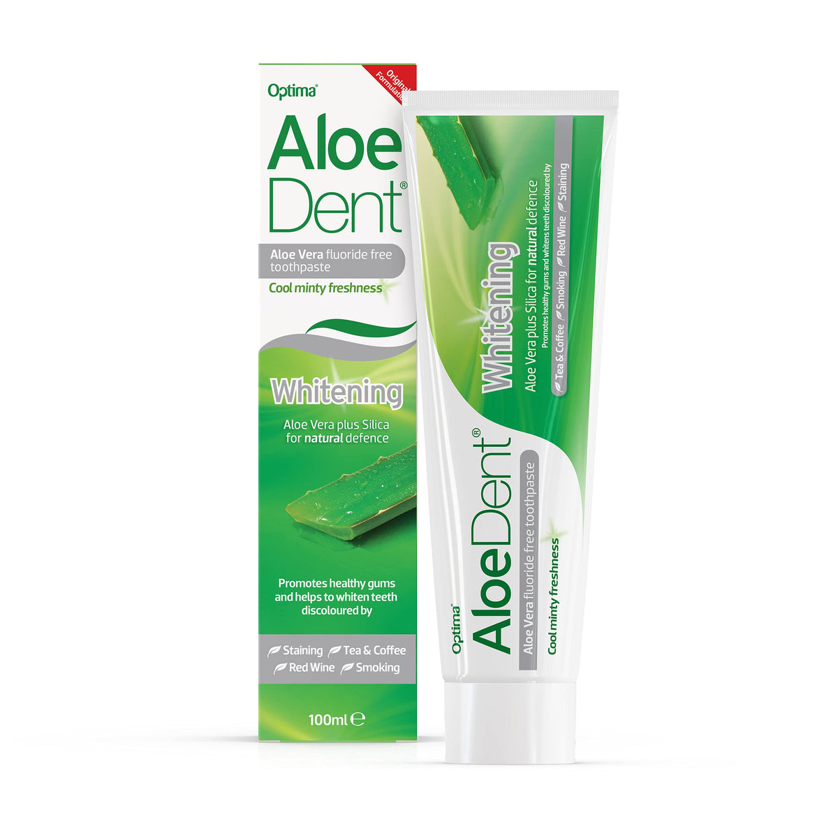 Optima Naturals AloeDent pack 3: dentifrices faciles à partager en famille