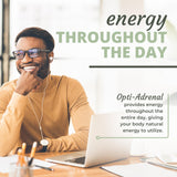 Opti-Adrenal s’intègre à une routine quotidienne pour le bien-être et l’endurance.