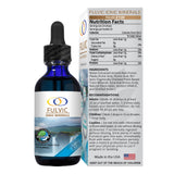 Optimally Organic compte-gouttes gouttes fulvic pour absorption facile.