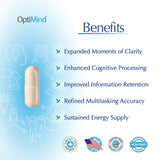 Optimind – phosphatidylsérine 50% pour la clarté mentale et la concentration.