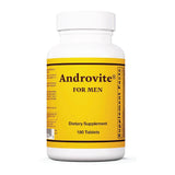 Bouteille Optimox Androvite pour hommes, accès rapide et dosage quotidien pratique.