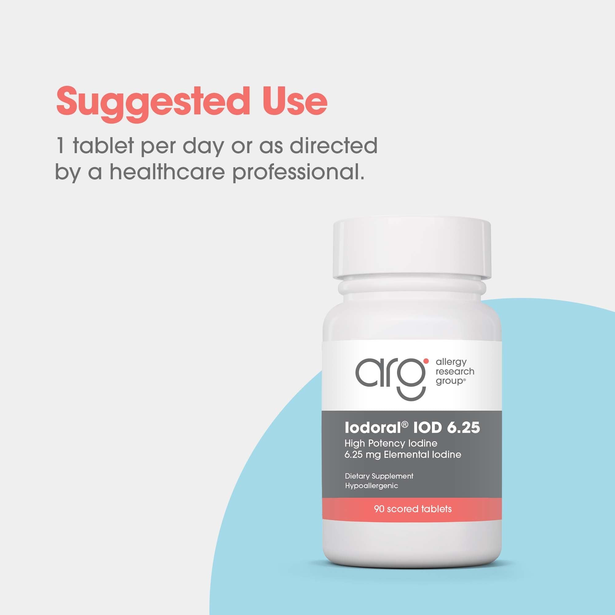 Optimox Iodoral 6.25 mg – étiquette claire et informative