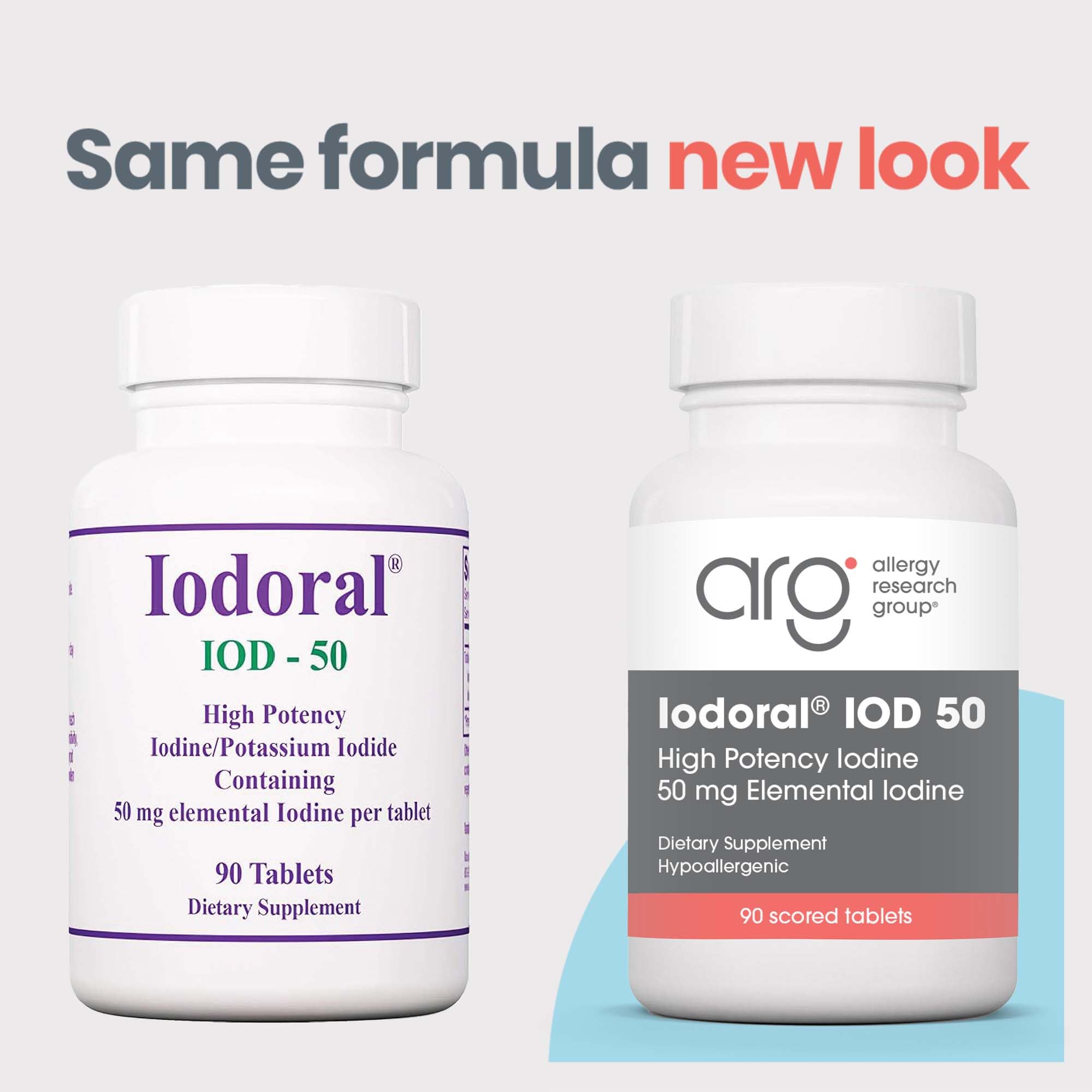 Optimox Iodoral – tablettes 50 mg, dose quotidienne pratique.