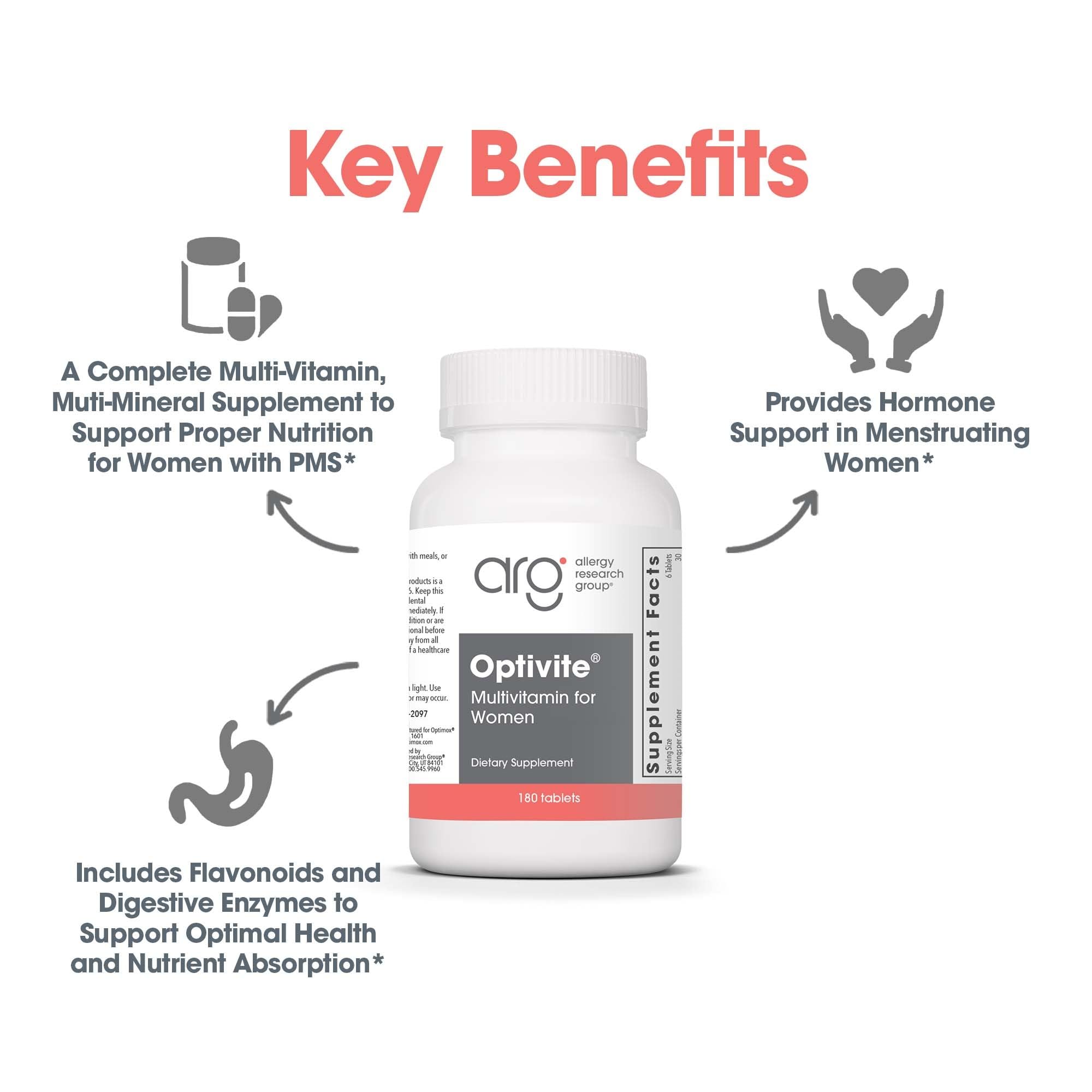 Optimox Optivite – flacon opaque et bouchon facile à manipuler, pratique en voyage.