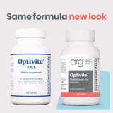 Optimox Optivite – ingrédients et minéraux clés affichés, formulation multiminerale.
