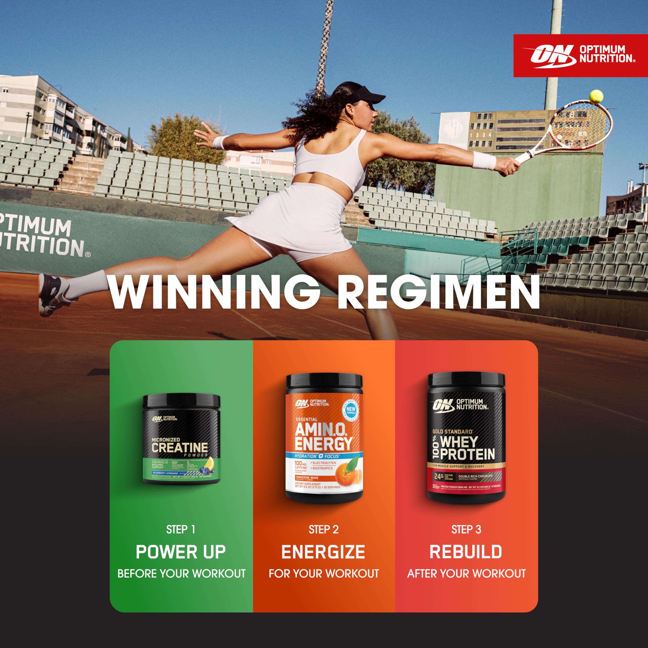 Optimum Nutrition Amino Energy Poudre Préparation rapide