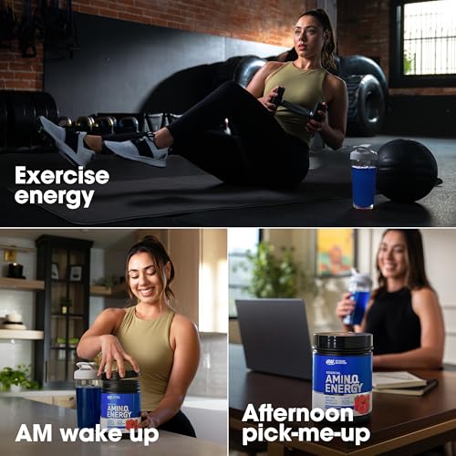 Optimum Nutrition Amino Energy: 65 portions selon l'emballage, flexibilité selon vos besoins.