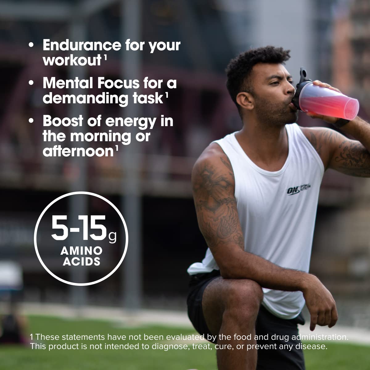 Optimum Nutrition Amino Energy — acides aminés et BCaa pour soutien post-entraînement