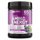 Optimum Nutrition Amino Energy — boîte raisin Concord, parfait pour démarrer l'entraînement