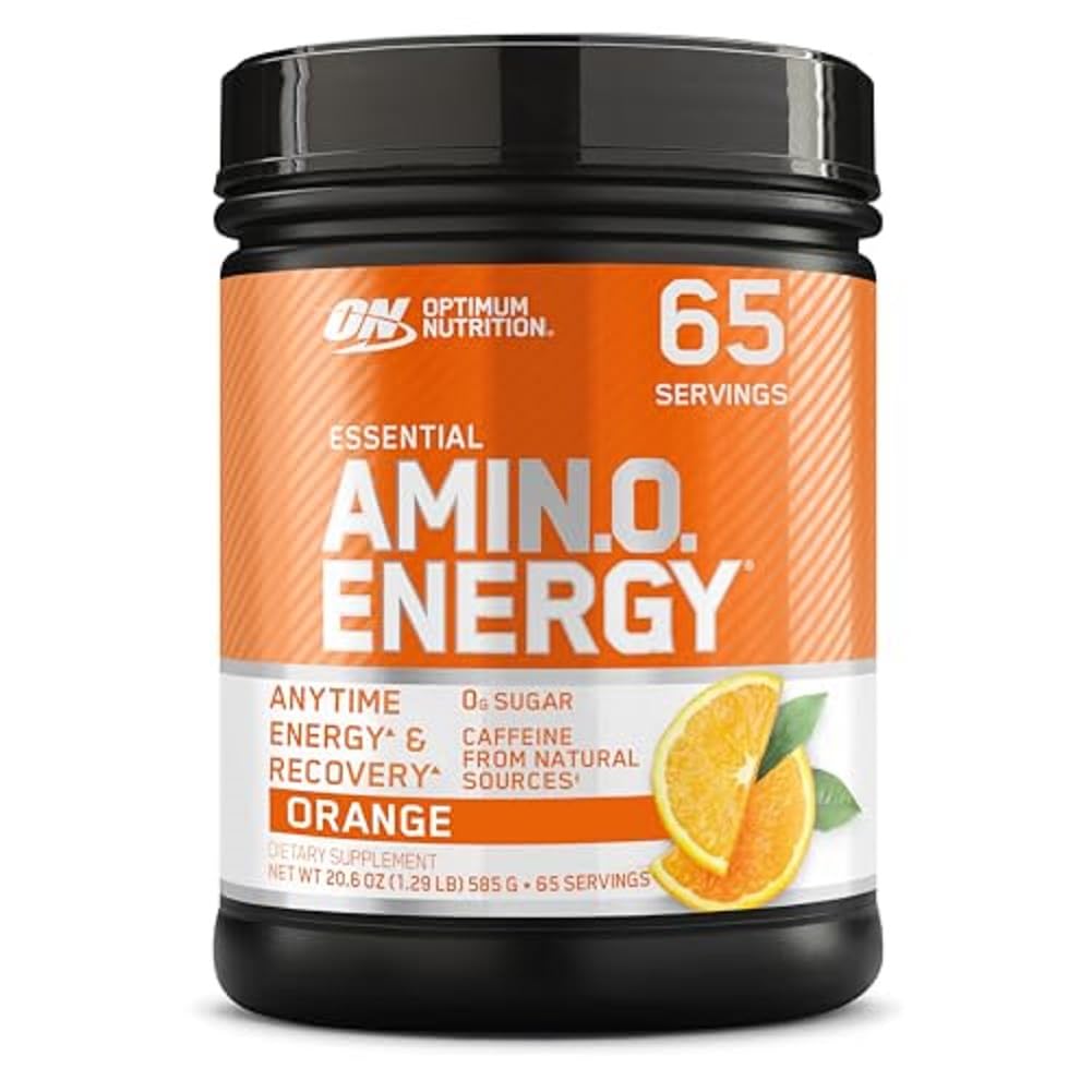 Optimum Nutrition Amino Energy orange rafraichissant - bouteille prête à l’emploi pour énergie