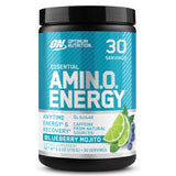 Optimum Nutrition Amino Energy, versement de poudre indiquant l'énergie pour la séance.