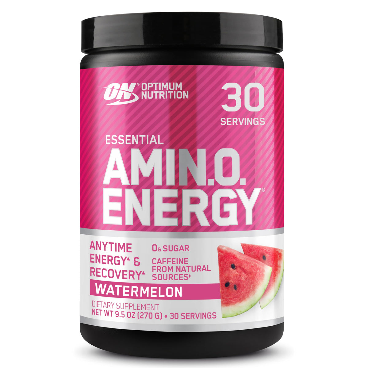 Optimum Nutrition Amino Energy, poudre saveur pastèque prête à être mélangée pour énergie durable